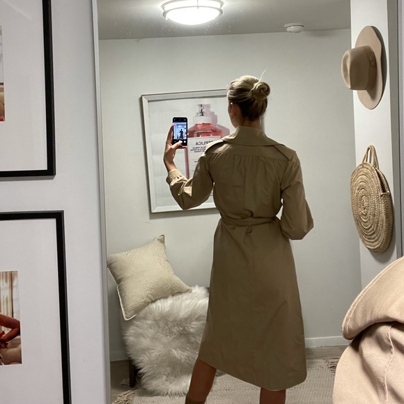 RARE vintage novelty trench by fox run “The Hunt” sz small-medium - Picture 6 of 6